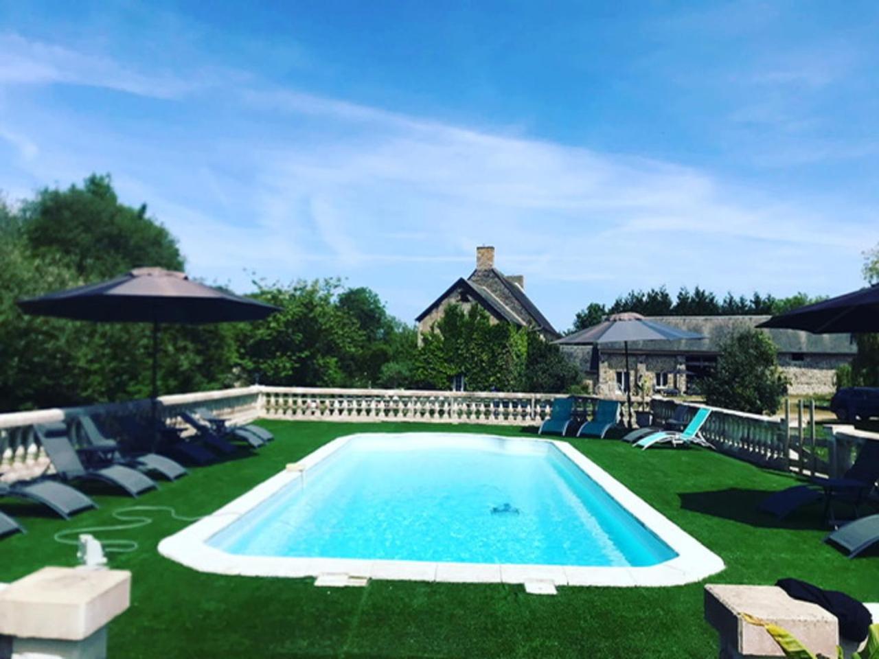 Bed and Breakfast Bayeux - Domaine Le Vivier Castillon  Экстерьер фото